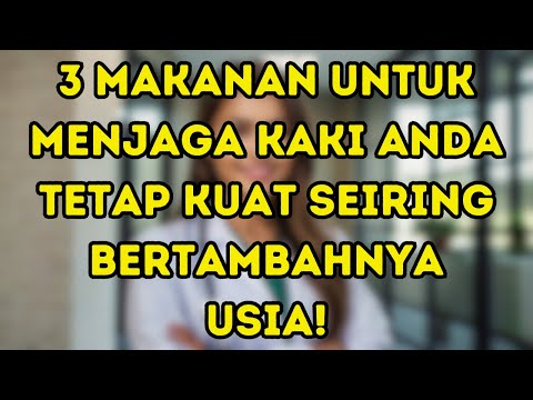 🦵 Rahasia Kaki Kuat! 3 Makanan untuk Tetap Aktif & Sehat di Usia Tua 💪🥦🐟