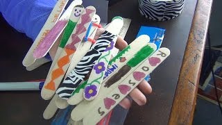 Fun Project Fridays: Popsicle Sticks!