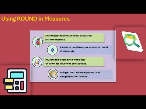 How to Use ROUND Function in Power BI | Power BI ROUND Function Tutorial