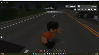 Me and John found a HUGE Pothole