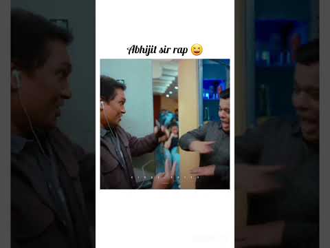 Abhijit sir rap #abhijit #funny #acppradyuman #daya #comedy
