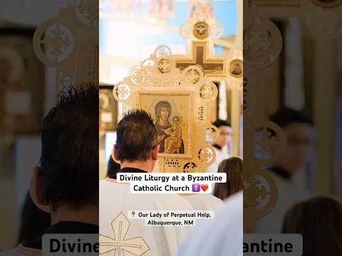 Divine Liturgy at a Byzantine Catholic Church ☦️❤️