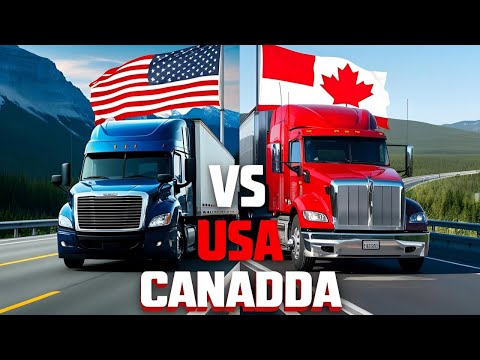 🚚 USA vs Canada: Key Differences in Trucking Explained | Cross-Border Freight Insights 🇺🇸🇨🇦