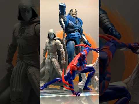 Oscar Isaac different Marvel Faces. #marvellegends #marvelselect #acrossthespiderverse