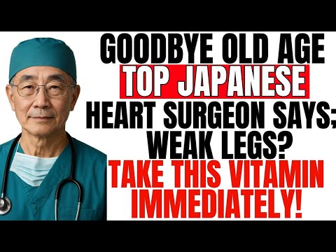 Over 60? Get Strong Legs NOW! Take THIS Vitamin Immediately | Top Japanese Doctor Approved