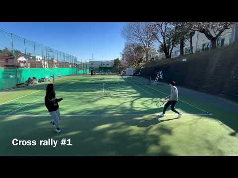 【作業用テニス🎾】2024/01/27 ゆるふわ練習風景　Easygoing tennis with LPT members