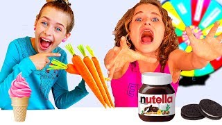 WEIRD FOOD COMBINATIONS MYSTERY WHEEL ft The Norris Nuts