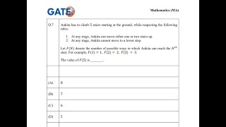 GATE 2023 Mathematics, General Aptitude