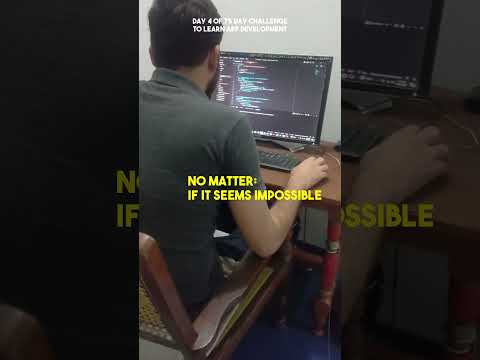 DAY 4 | Law Student | 75-Day Challenge: Learning Flutter for App Development