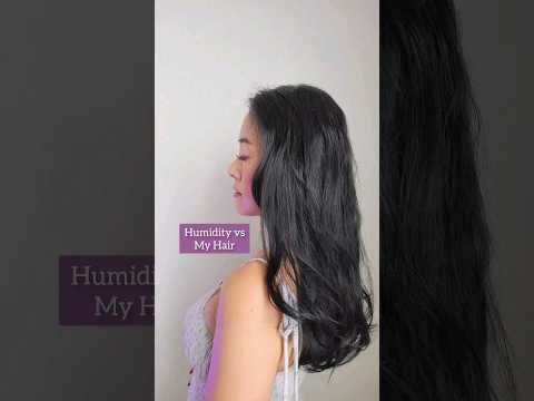 What happens if you curl Asian hair on a humid day and are too lazy to use hair spray?