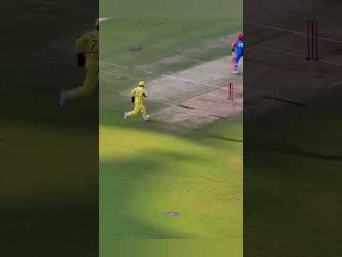 Flashing Runout from Thala Dhoni 💛🔥#tataipl2025 #dhoni #shorts  #yellowarmy #mahi7781 #effectking