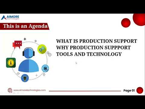 Production Support | Application Support Demo Class | Aimore Technologies