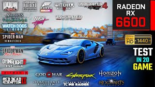 AMD RX 6600 in 2025 (Test in 20 Games) 1080p