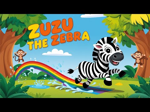 Zuzu the Zebra | Learn Jungle Animals with This Fun Zebra Nursery Rhyme