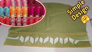 Model sleeve design | Sleeve design pattern | simple method of model sleeve design