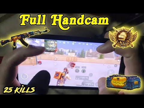 4Finger Fastest Player [HANDCAM] With Sensitivity Code And Control | iPhone11 pubg livik gameplay