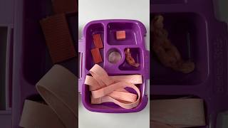 Packing School Lunch *ONLY PINK GUM* #shorts