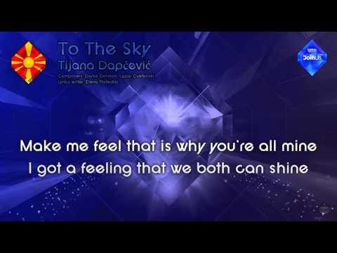 Tijana Dapčević - "To The Sky" (F.Y.R. Macedonia) - [Karaoke version]