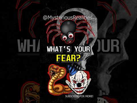 What’s your biggest FEAR? #shorts #fear #scary #subscribe