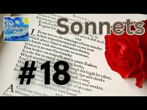 Sonnet 18: Shall I Compare Thee to a Summer's Day? - Shakespeare | wandering poet cafe