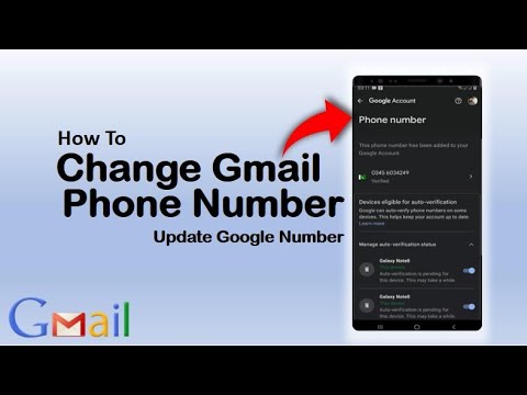 📱 How to Change Gmail Phone Number (Step-by-Step 2025 Guide)