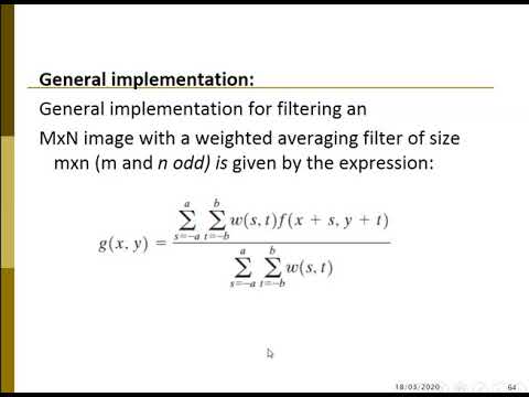 Smoothing Filters