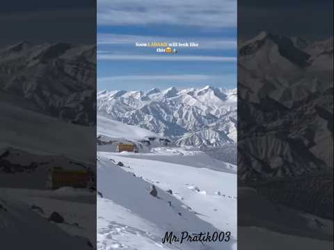 Soon ladakh will look like this.😍 #ladakh #ladakhnews #shorts #shortsfeed #ytstudio #couple #love