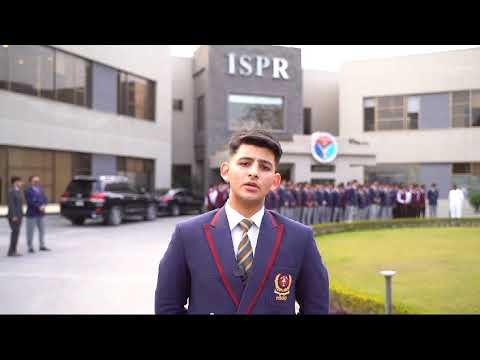 Cadet College Warsak Students & Faculty Visit ISPR Directorate | Interaction with DG ISPR | ISPR