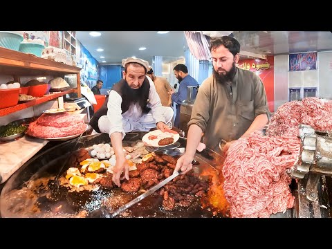 How the most famous Chapli Kabab Made in Afghanistan | from start to end |  Special Beef KABAB