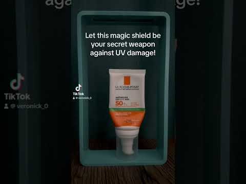 Let this magic shield be your secret weapon against UV damage! #shortsvideo #skincare #larocheposay