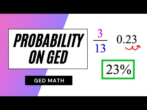 Probability on the GED Math Test!