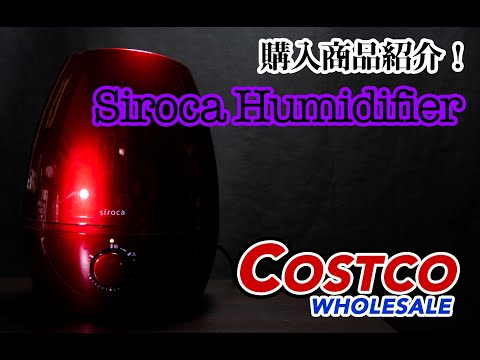 【コストコ】お洒落でビビッドな色の加湿器見つけた！インテリアのアクセントに最高！【COSTCO】