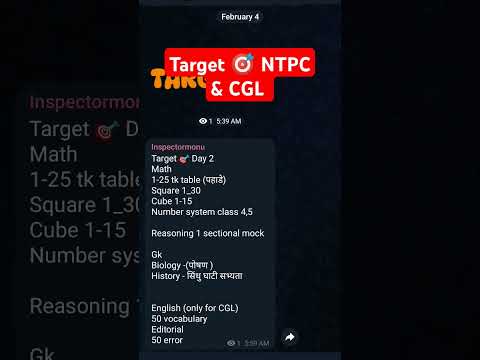 Target 🎯 SSC CGL & NTPC ☺️ Day 2 #maths #ssccgl #ssccgl #rrb #ntpc #ssccglexam #rrbs #ssc #sscexam