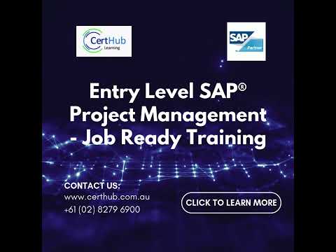 SAP® Project Management - Job Ready Training from CertHub