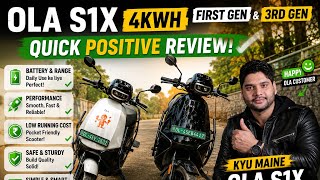 🔥 OLA S1X 4KWh – Why I Chose This Scooter | Happy Customer Review 😊 #yt #ola #electricscooter