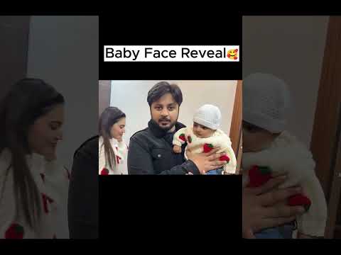 Finally iqra ne baby ka face reveal ker diya #sistrology #hirafaisal