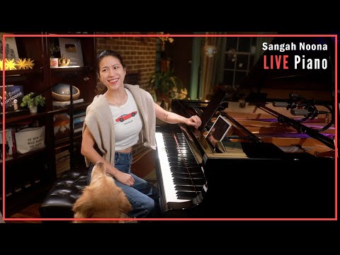 🔴LIVE Piano (Vocal) Music with Sangah Noona! 10/5