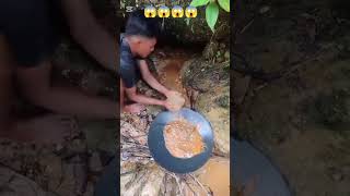#mining #gold #goldindustry #goldbusiness#satisfying #nature #goldmined #love #goldmining 😱😱😱😱😱