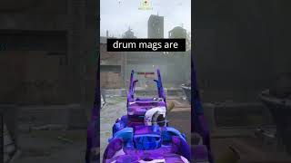 why drum mags SUCK... #history #shorts #gamingshorts #videogames #gaming #cod #callofduty