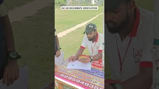 SSC GD Documents Verification #army #indianarmy #shorts #sscgd2024 #sscgd #vjguruphysicalacademy