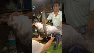 🔥😱 Wonderful Giant Katla Fish Cutting Techniques #shorts