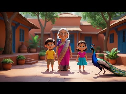 Nani Teri Morni 🐦👵| Hindi Rhymes| Nani Teri Morni Ko Mor Le Gaye |Kids Rhymes In Hindi 3D