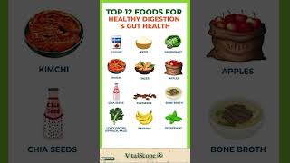 Top 12 Foods for Healthy Digestion & Gut Health | Boost Your Wellness Naturally