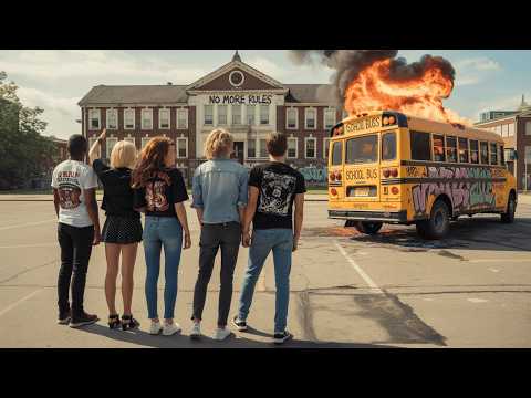 STUDENTS STAGED A rebellion against their tyrannical school principal