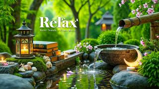 Best Mental Care | Relaxing Music 🌿 Bamboo Water Sounds, Spa Music