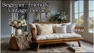 The Ultimate Vintage Home Styling Guide (Beginner Friendly!)