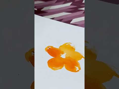 #onestrokepaintingforbeginners #looseflorals #pasoorisonglyrics #watercolourflorals #flowerpaintings