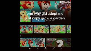 why did adopt me just copy gag and no I’m not sad- #roblox #helpmemakethismakesense 