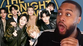 BTS Interview On Jimmy Fallon Was CLASSIC! (Full Interviews + Q&A Reaction)