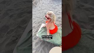 Main character on holiday 🧡 #reelstutorial